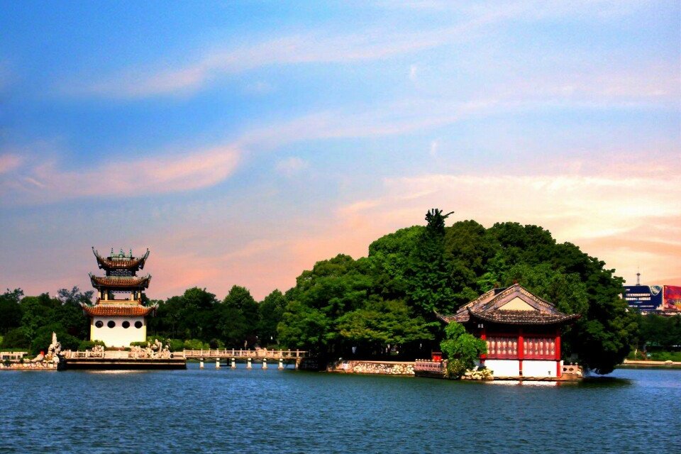 五河县天井湖风景区