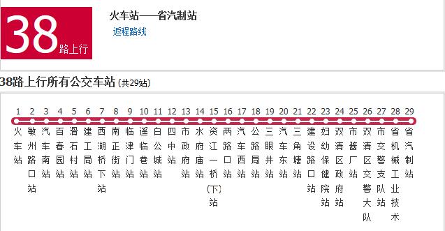 邵阳公交38路