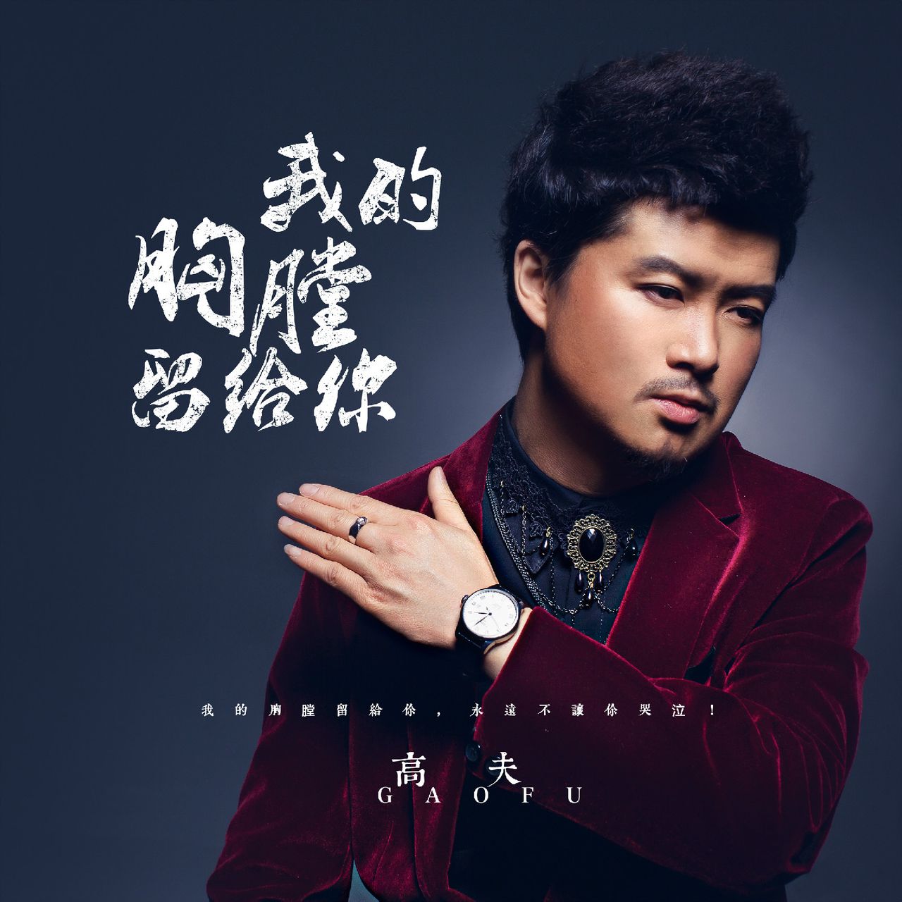  p>《我的胸膛留给你》是歌手高夫创作并演唱的个人单曲.