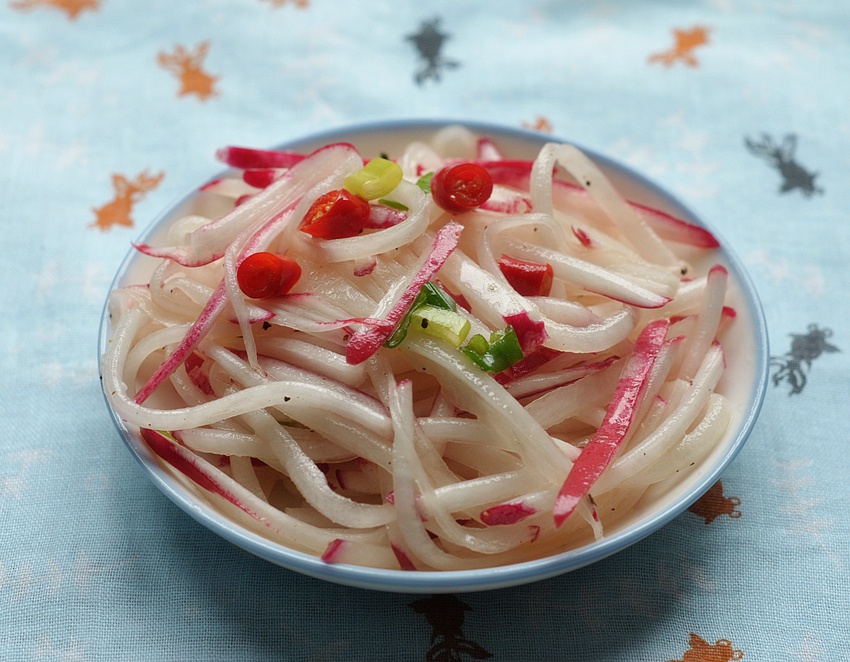 夏季爽口凉拌萝卜