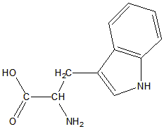  p>色氨酸(tryptophan)又称β-吲哚基丙氨酸,化学式c sub>11 /sub>h 
