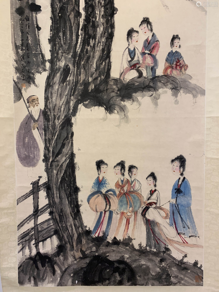 傅抱石作品