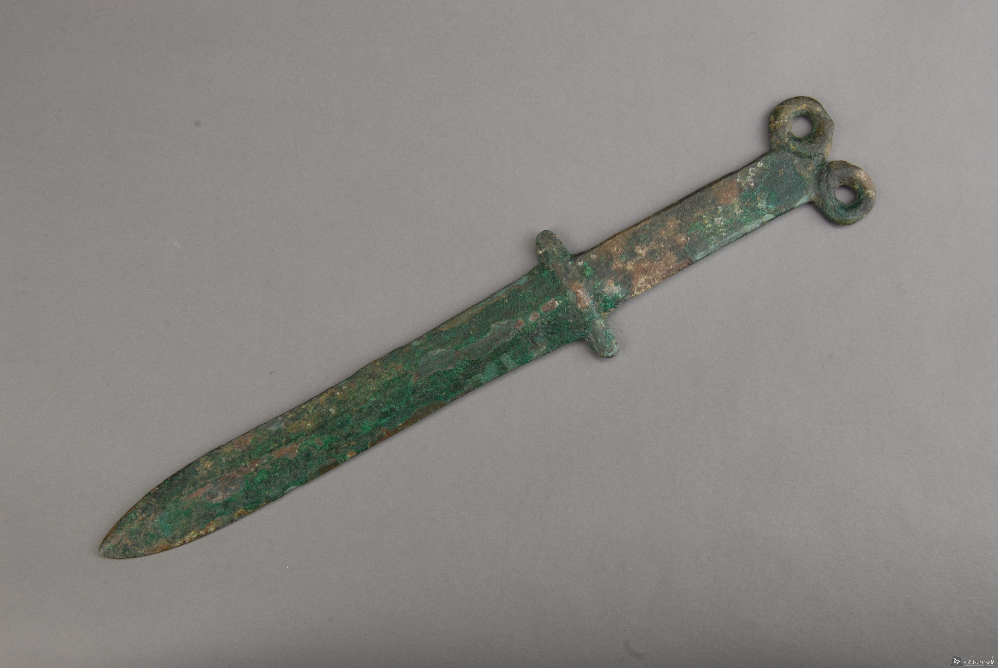 战国双环首青铜短剑