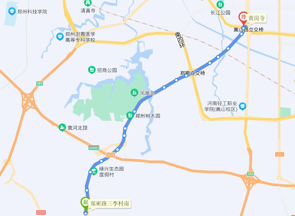郑州公交722路