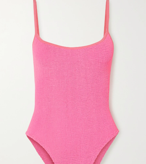 pamela泡泡纱连体泳衣