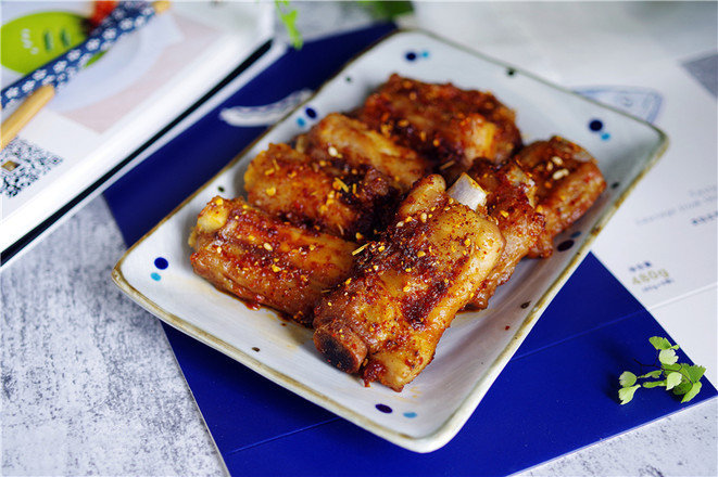 香辣烤排骨