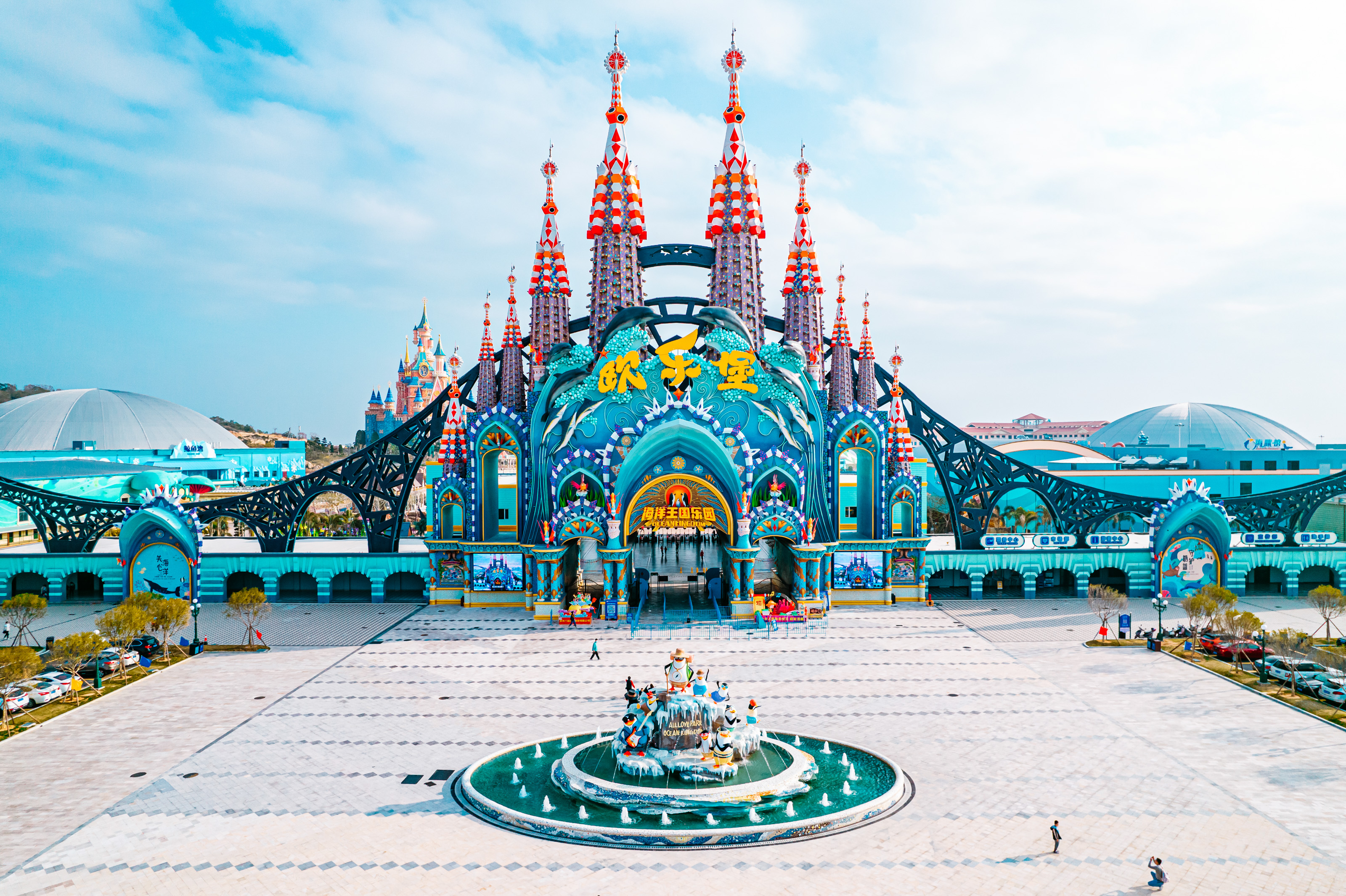 泉州八仙过海欧乐堡景区,位于福建省泉州