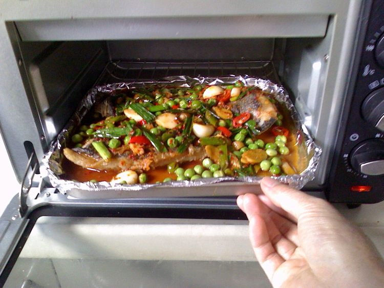 微波炉香辣烤鱼