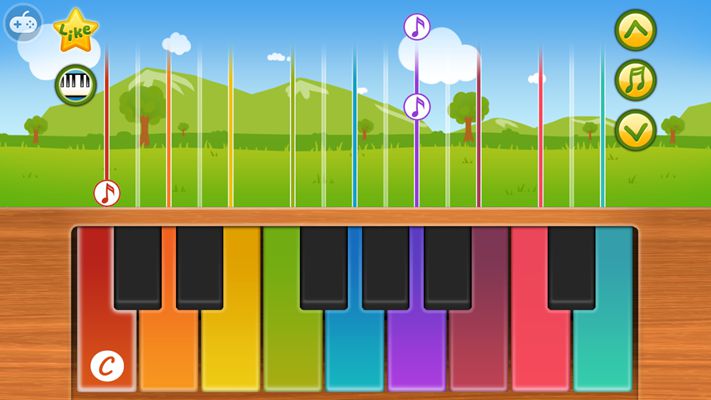钢琴小游戏