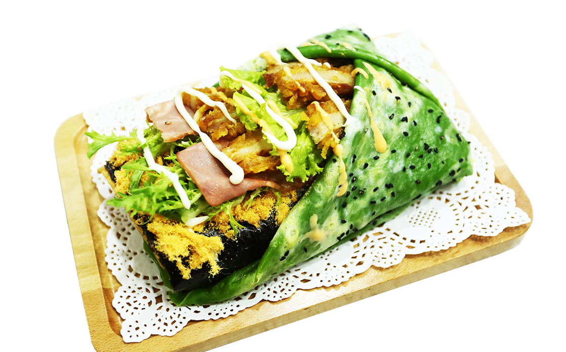 菠菜胡萝卜煎饼