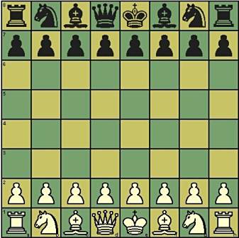 <p>国际象棋平面图