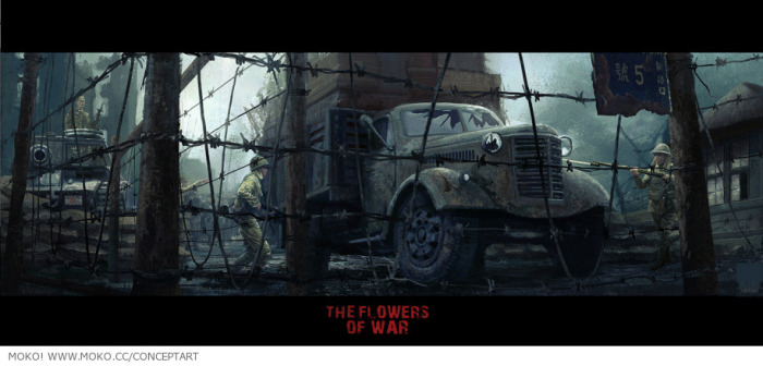 电影《金陵十三钗》概念图设计