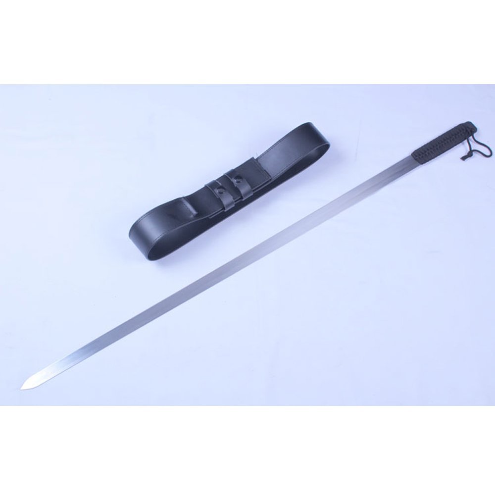  /p> p>弯曲后程腰带状别在腰间,抽出后即可恢复原状.