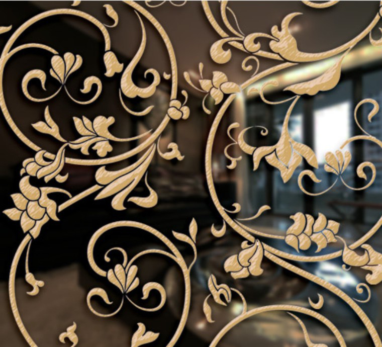  p>雕刻玻璃分为人工雕刻和电脑雕刻两种.