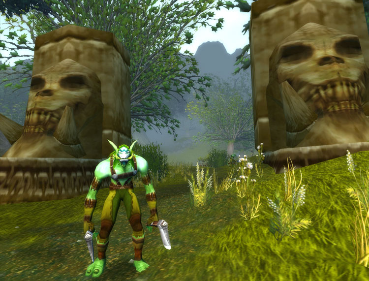  p>枯木部族的分布地点:辛特兰(主要在南部)和阿拉希高地(arathi