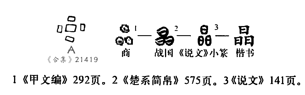 晶（汉语文字）_百度百科