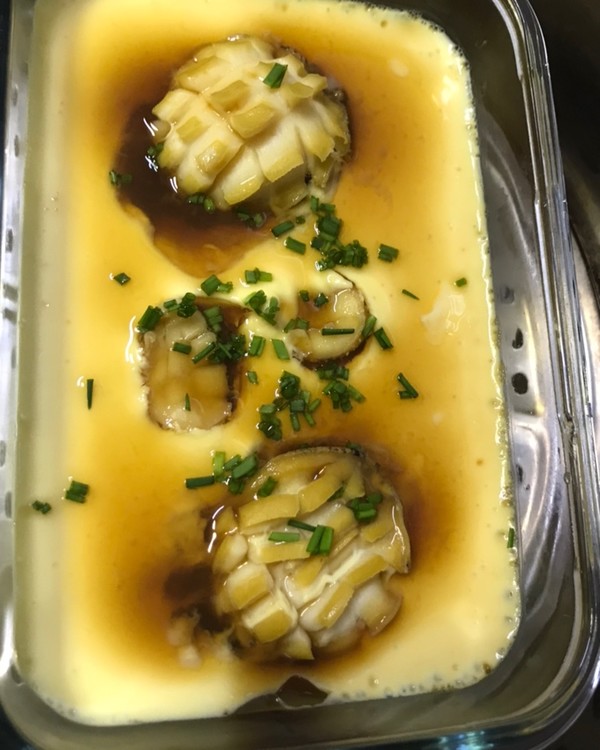 鲍鱼蒸蛋羹