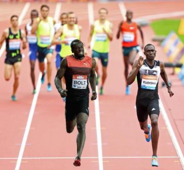 2012伦敦奥运会鲁迪沙夺冠（右）