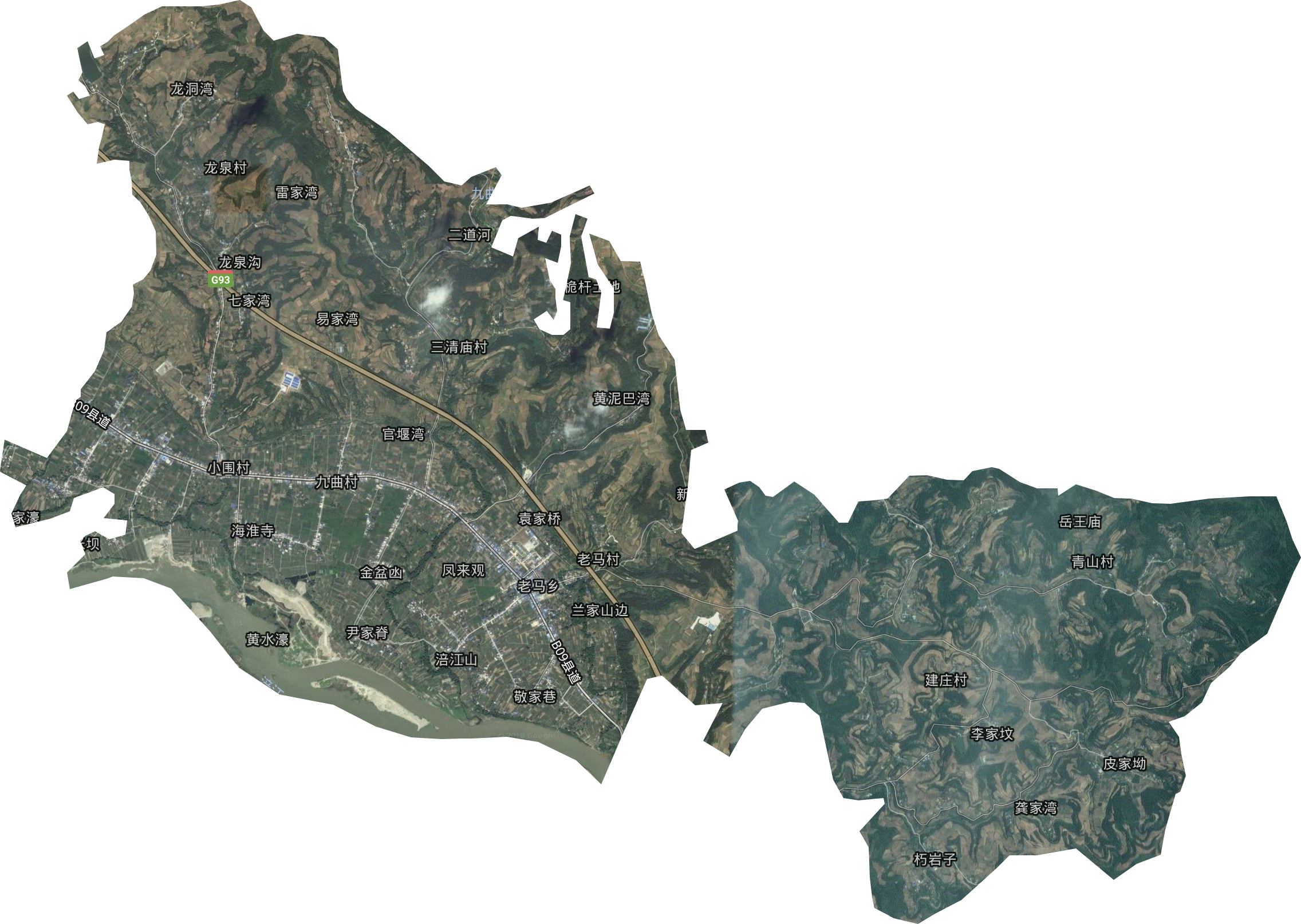 以驻地集市"老马渠"而得名,是四川省绵阳市三台县下辖镇级行政单位