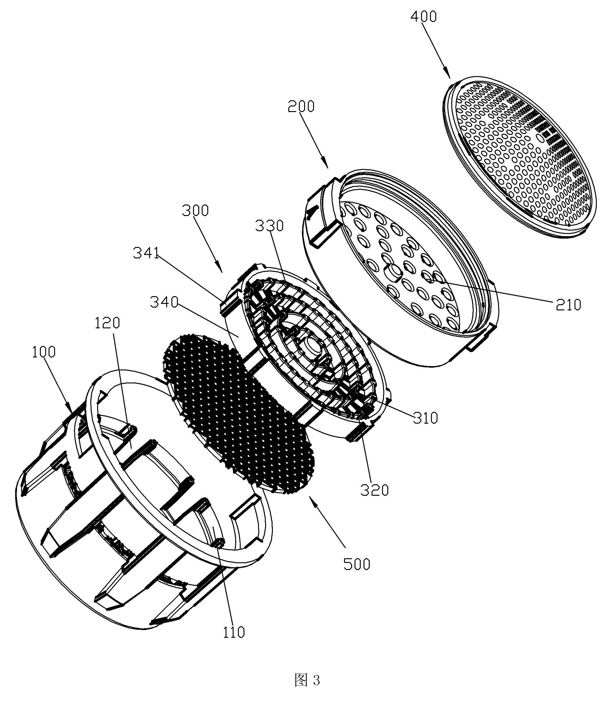 气水混合起泡器