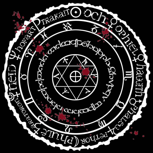 在游戏和动漫中,常用来表现释放魔法,召唤魔物,时空转移等.