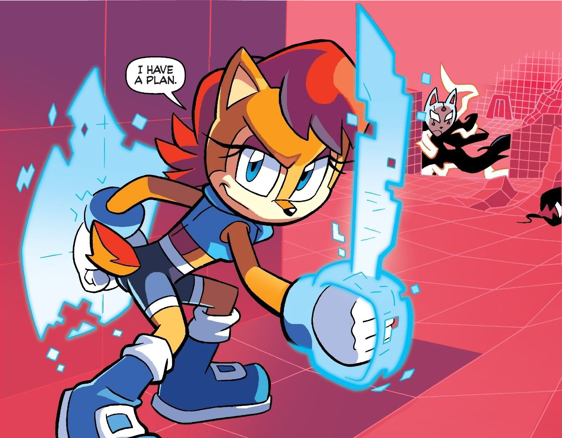  p>莎莉·橡果(sally acorn)是美国阿奇漫画公司(archie comics)出版