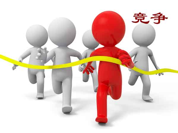 "竞"本义是角逐,互相争胜,如竞争,竞赛;争斗有时会很激烈,"竞"也指
