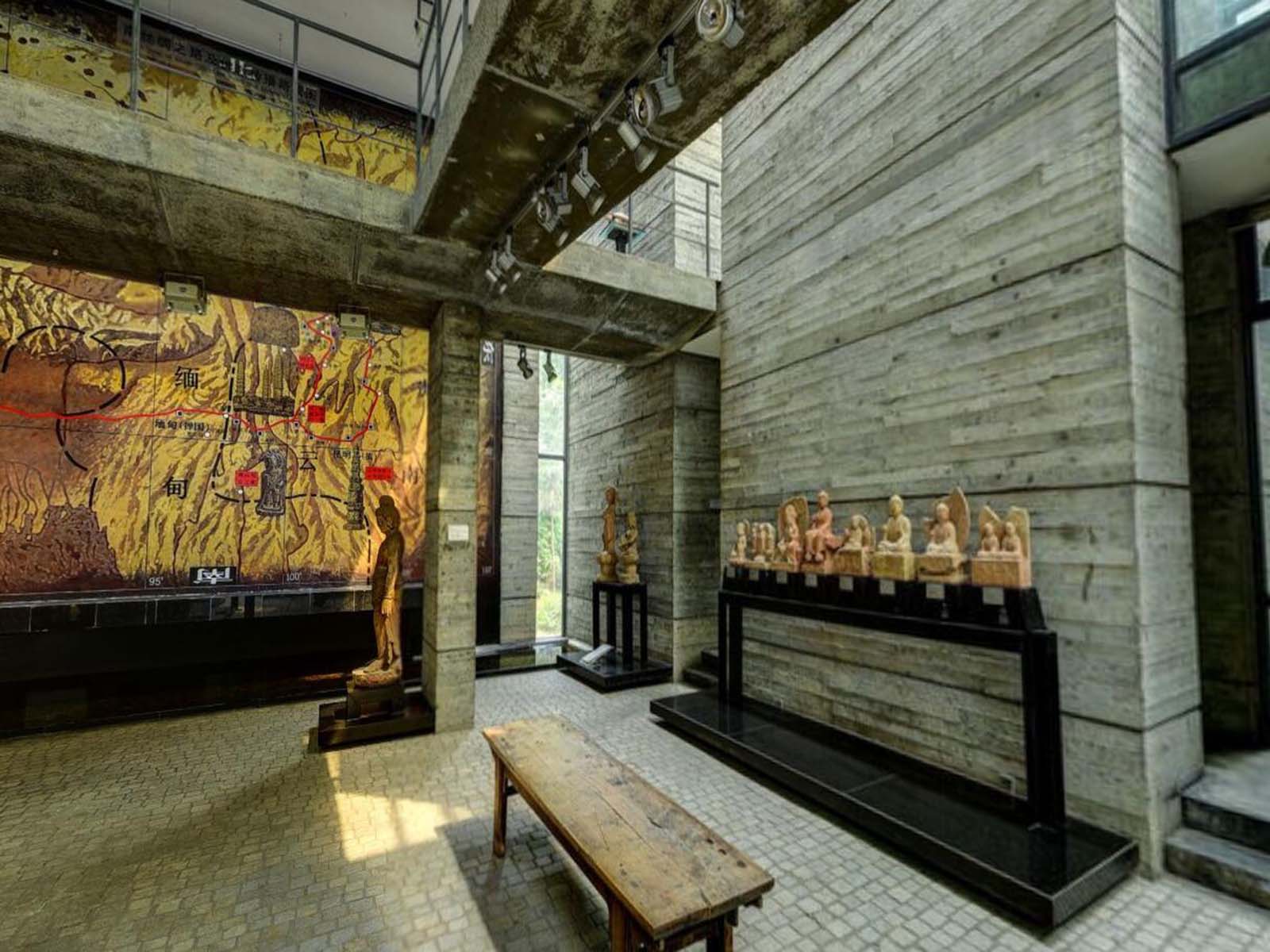 私立的小型主题性博物馆,收藏有自远古到明清时期的石刻艺术品1000多