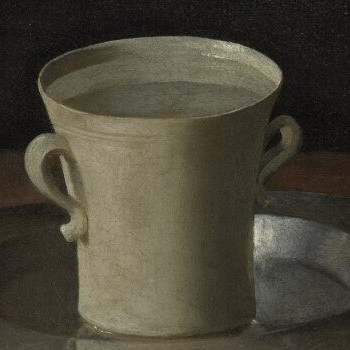 cup of water and a rose /i>)是西班牙画家弗朗西斯科·德·苏巴朗约