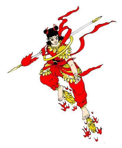  p>哪吒,中国古代神话传说中的神仙,佛教及道教护法神.