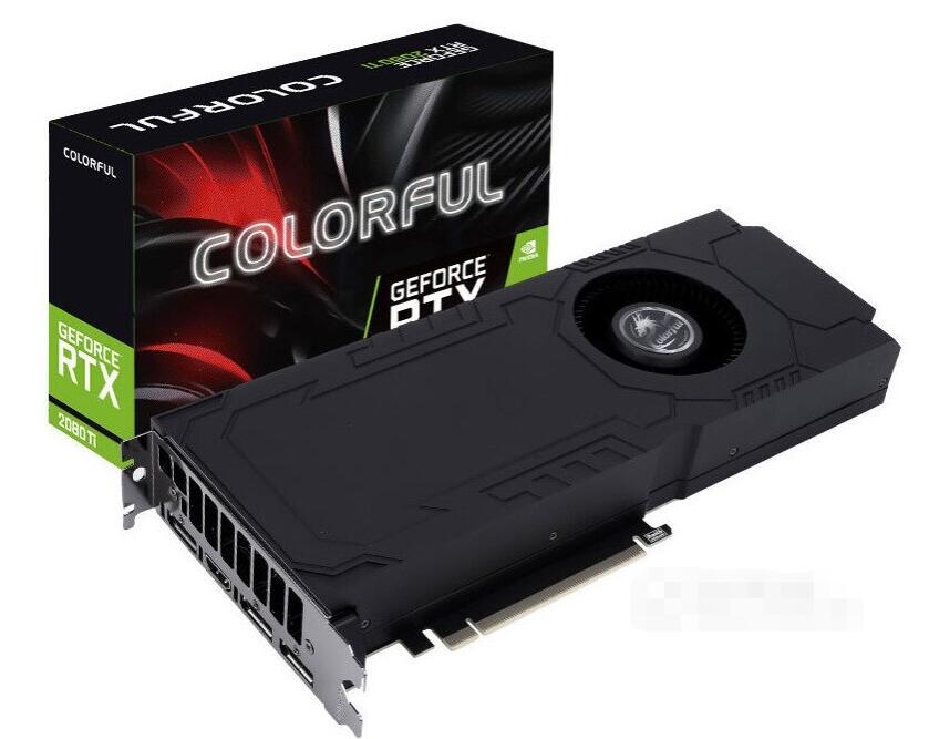 七彩虹colorful geforce rtx 2080 ti turbo