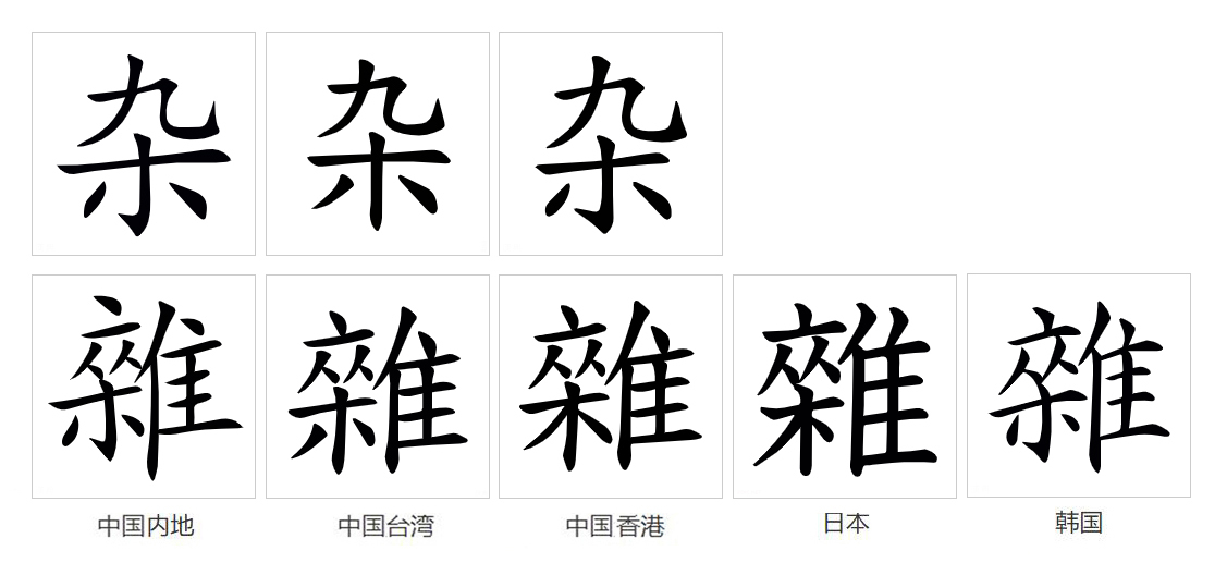 杂_百度百科
