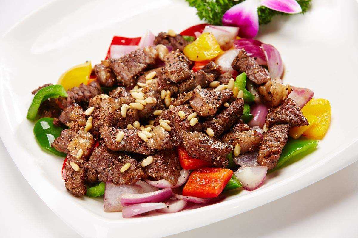 黑椒牛肉片