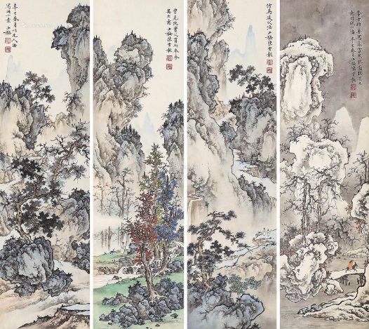 山水春夏秋冬