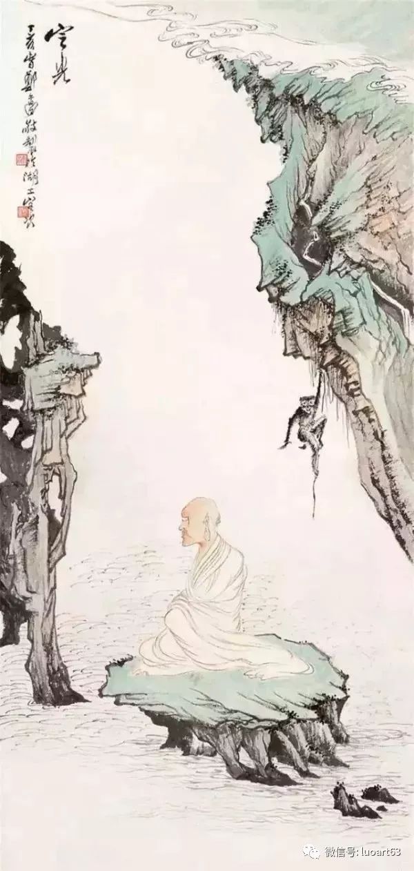 民国画家郑午昌山水画作品欣赏_百科TA说