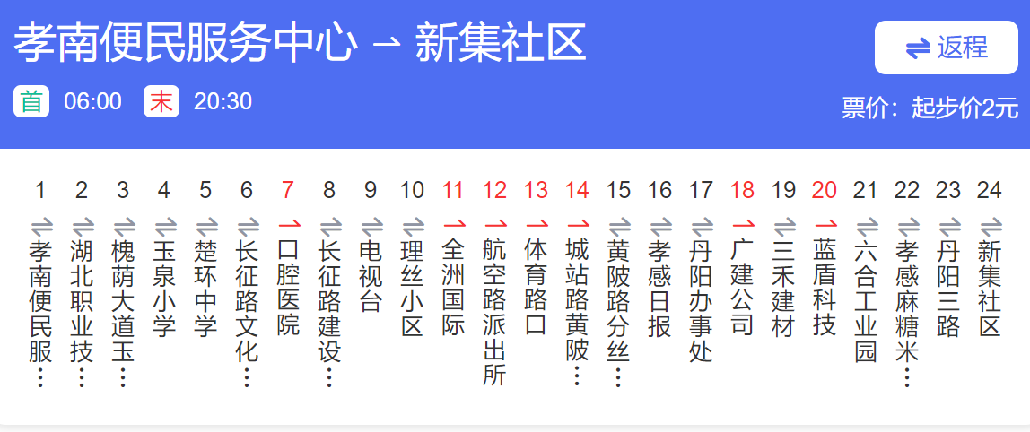 孝感公交6路是一条公交车路线,汽车公司为