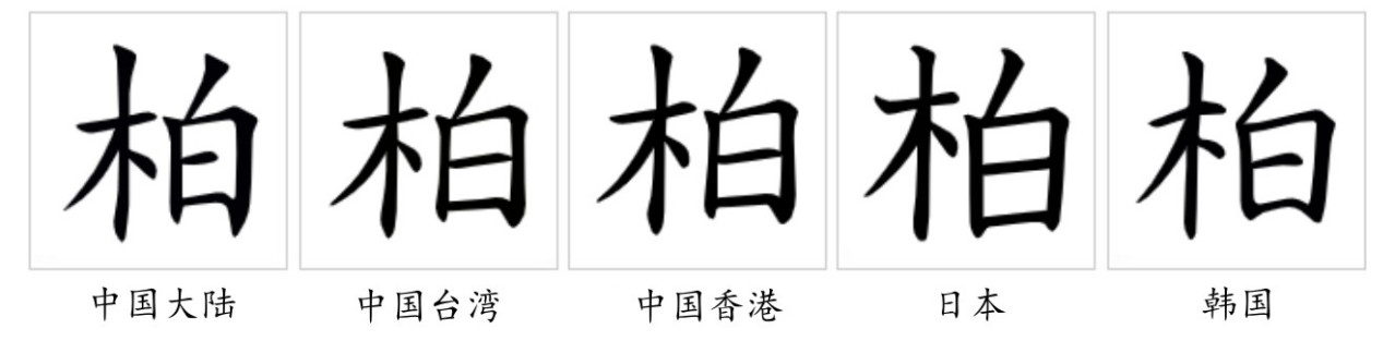 柏（汉语汉字）_百度百科