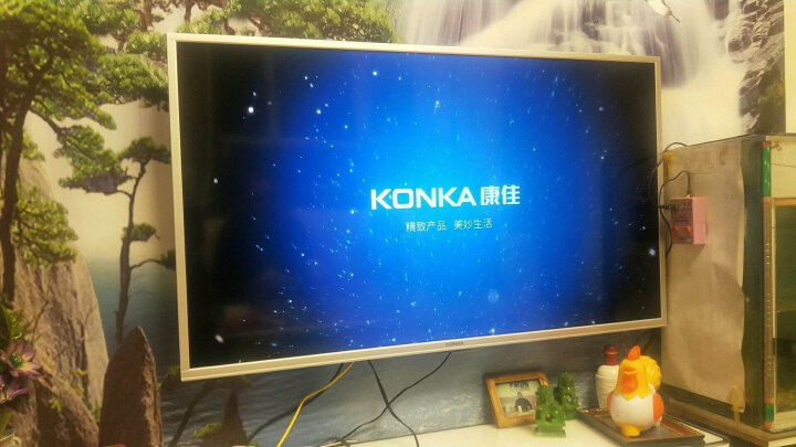 u是康佳品牌下的一款50英寸4k超高清31核金属边框智能液晶平板电视 /p