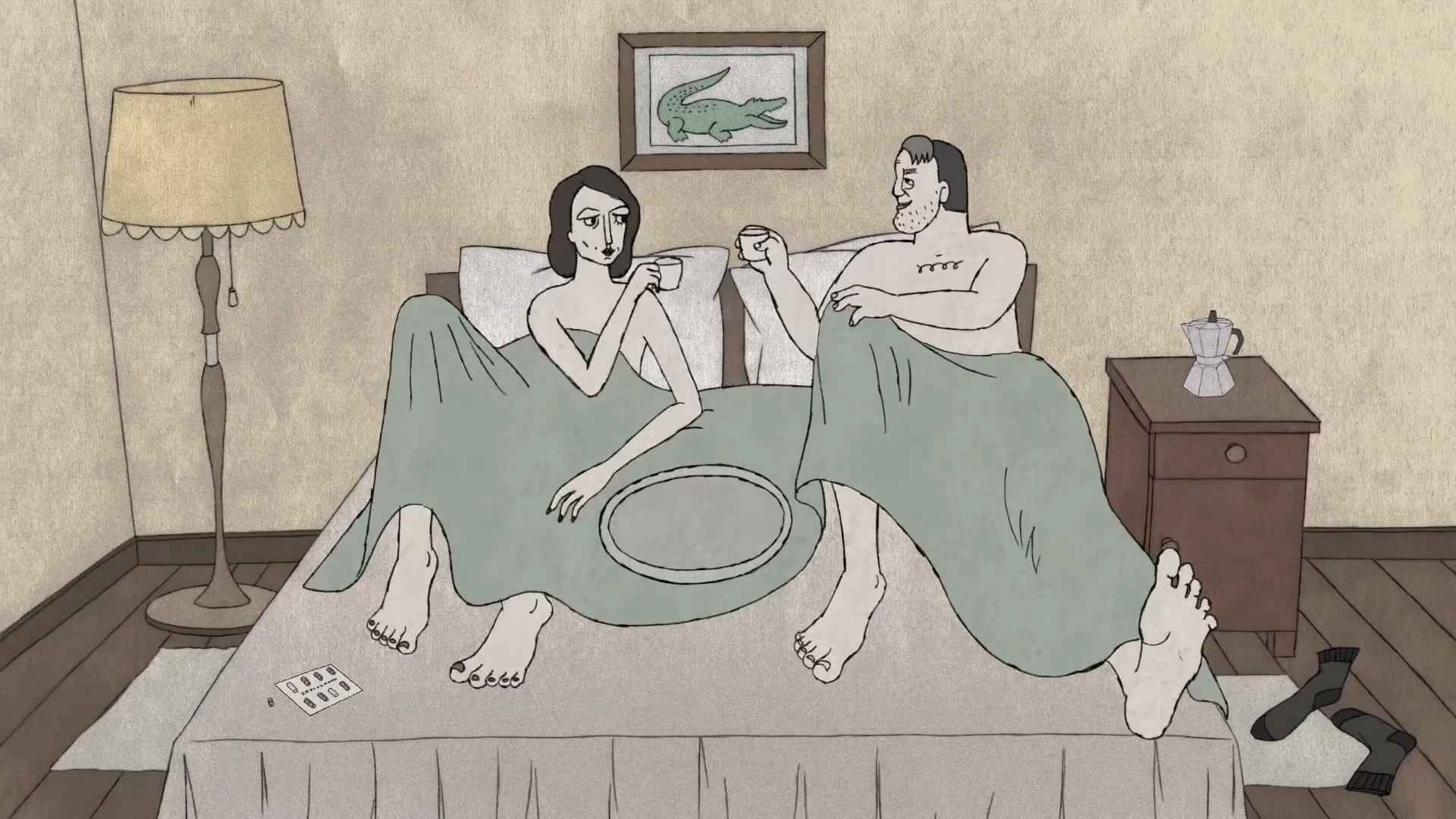 快速看完动画《浴室里的鳄鱼》#星知计划#