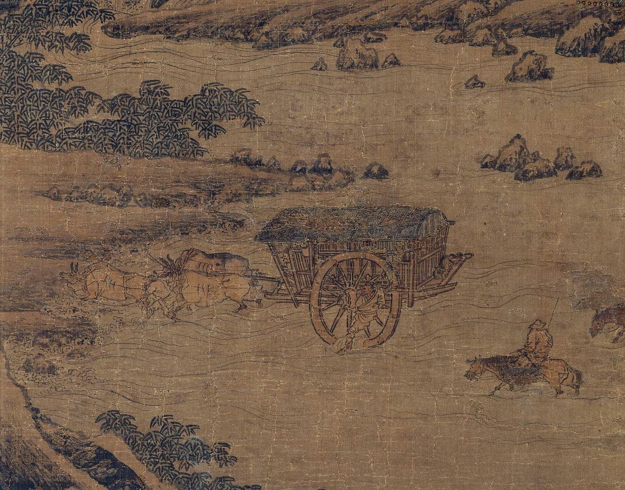 南宋朱锐盘车图