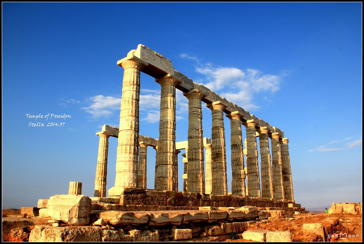  p>波塞冬神庙(temple of poseidon)是祭祀古希腊神话海神 a target="