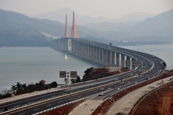  p>惠州海湾大桥(huizhou bay bridge)是中国广东省惠州市境内一座