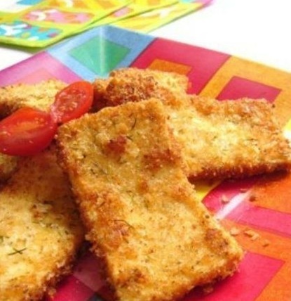 和风酥炸豆腐排