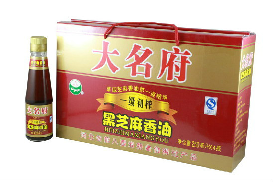  p>大名府小磨香油始创于清光绪年间,以芝麻为原料,用石质小磨和独特