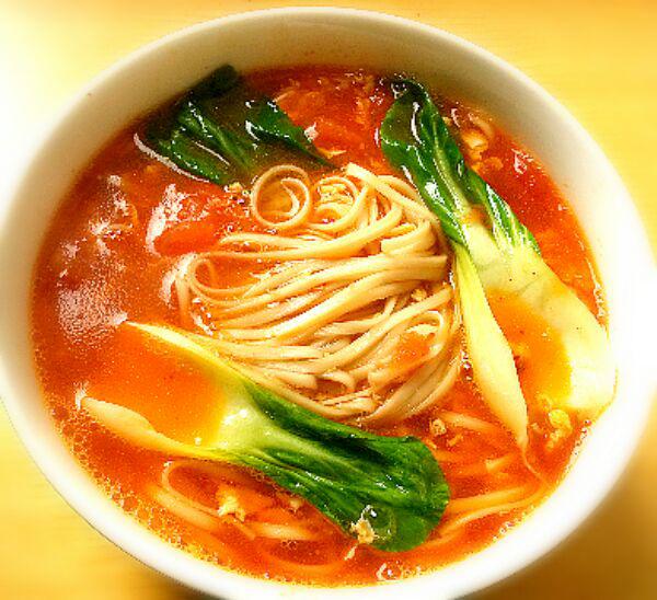 西红柿挂面汤