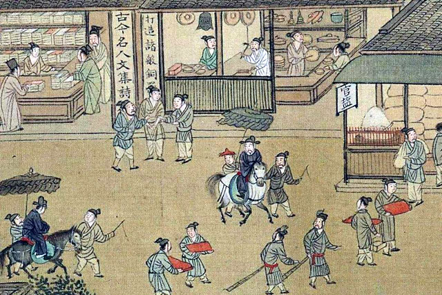 为什么商人在古代地位低下？古代市场中有哪些人？_百科TA说