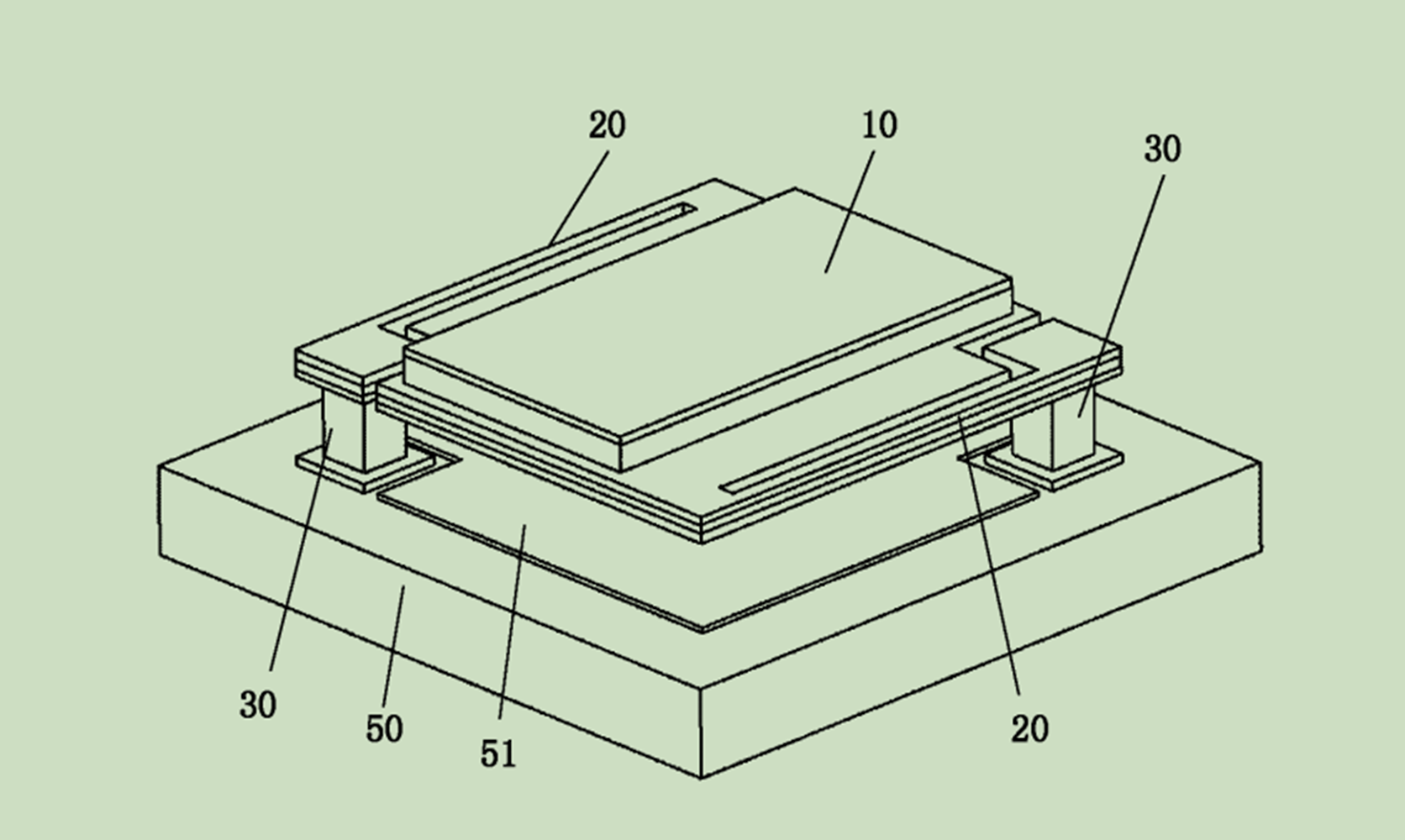一种非制冷式红外焦平面阵列探测器