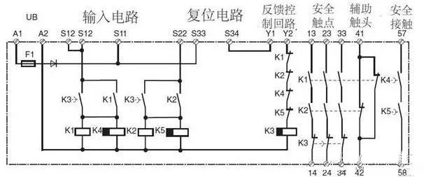 安全继电器工作原理、接线图、使用方法图解_百科TA说