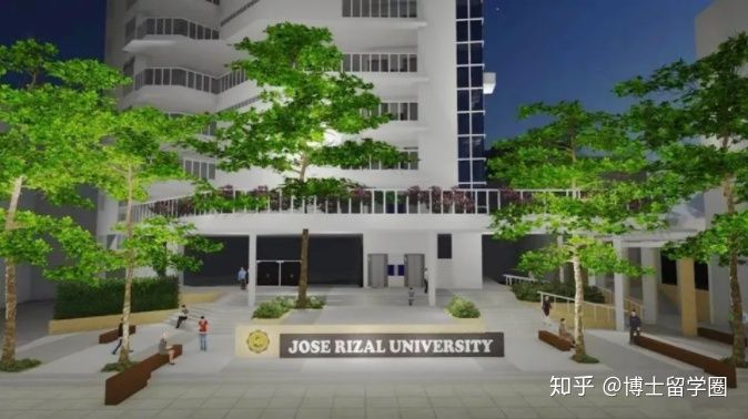  p>菲律宾国父大学(josé rizal university)又名菲律宾黎刹大学,因