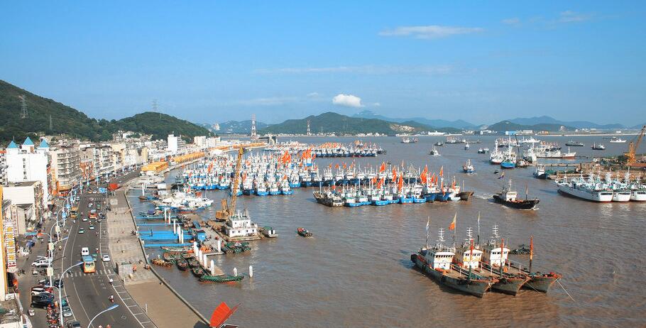 普陀沈家门渔港小镇